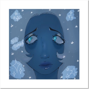 Blue Diamond Posters and Art